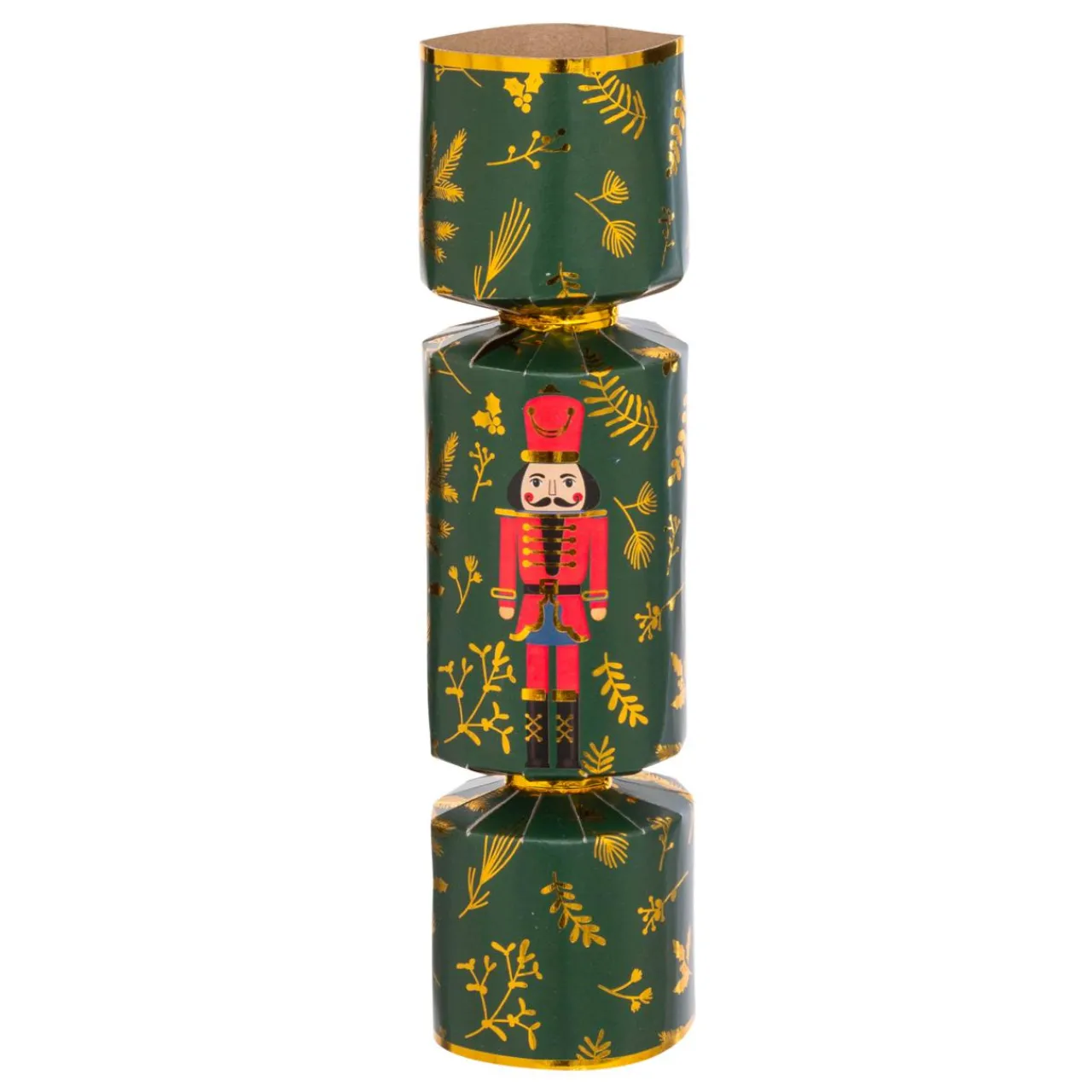 JJA Lot de 6 crackers de Noël Soldats Casse-noisette Vert et Rouge Multicolore Best
