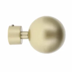 LUANCE Lot de 2 embouts tringle (D20 mm) Jim Théa Or Best