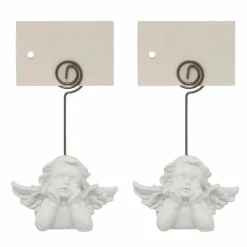 Feeric Lights & Christmas Lot de 2 marque-place Chérubin Blanc Online