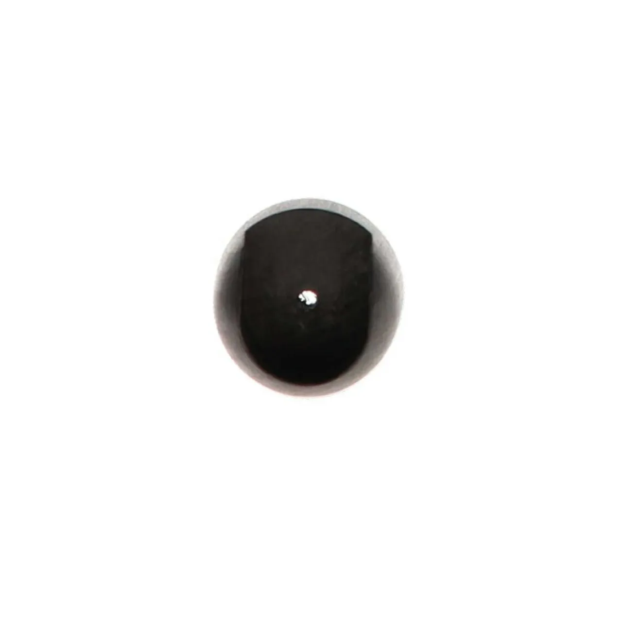 LUANCE Lot de 2 naissances tringle rideau bois (D28 mm) Nils mat Noir New