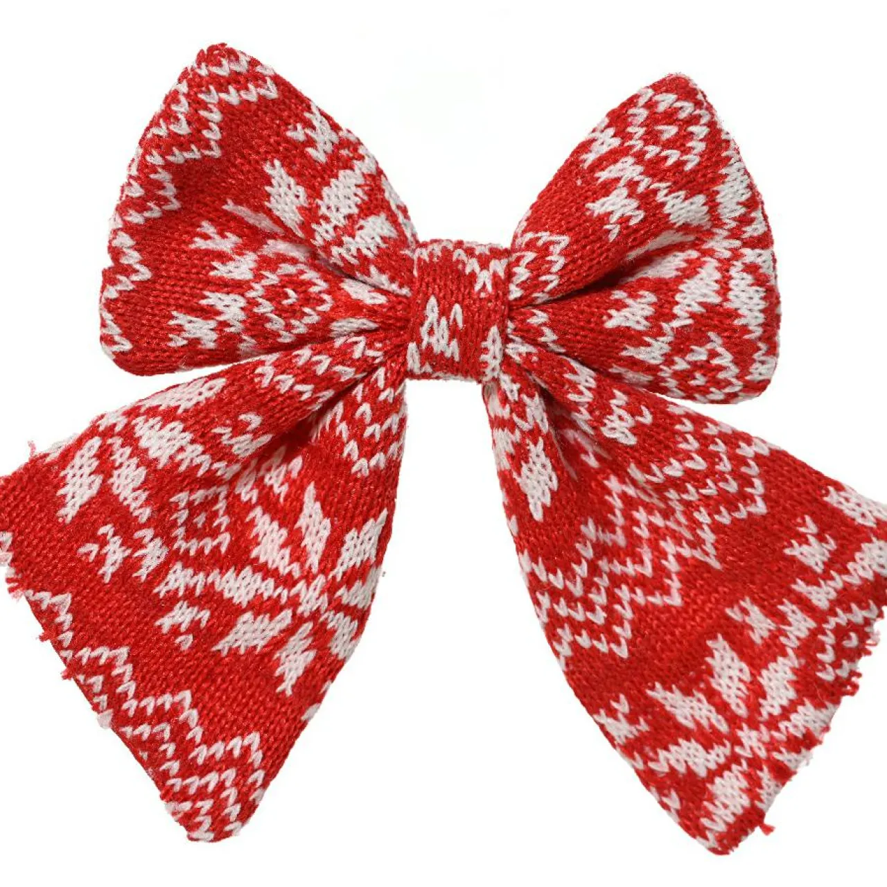 KAEMINGK Lot de 2 Noeuds de Noël (H13 cm) Tradition et blanc Rouge Online