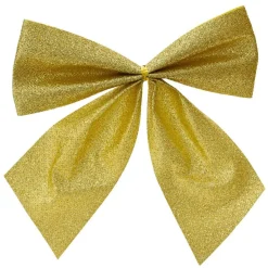 KAEMINGK Lot de 5 nœuds de Noël (H9 cm) Scintillant Or Sale
