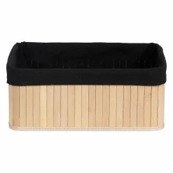 TENDANCE Lot de 4 paniers Anako Noir Best