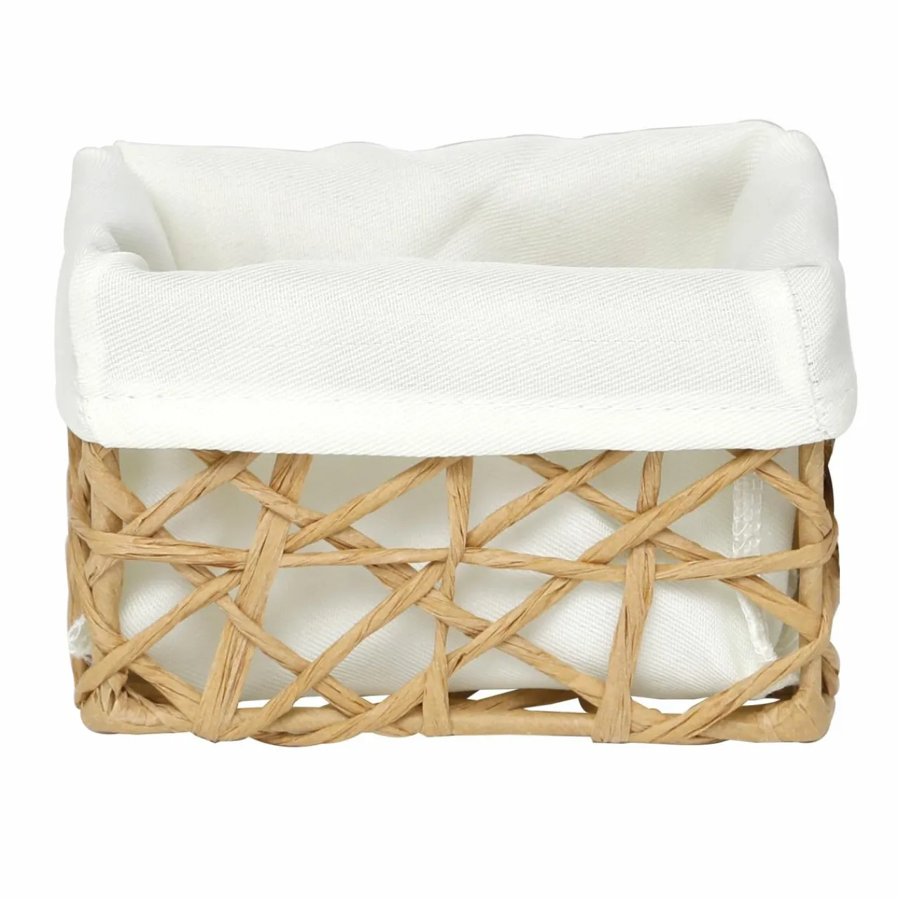 TENDANCE Lot de 4 paniers (H14 cm) Coly Naturel Outlet