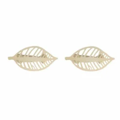 LUANCE Lot de 2 pinces rideau pivotantes Stockholm Or Hot