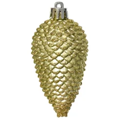 KAEMINGK Lot de 6 pommes de pin à suspendre (H8 cm) Alpine Thé Vert Clearance