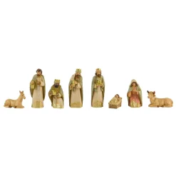 KAEMINGK Lot de 8 santons (Hauteur 20 cm) de Gioia Beige Best