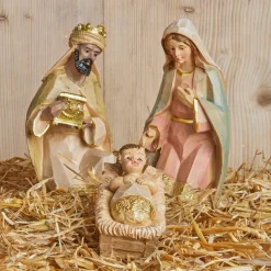 KAEMINGK Lot de 8 santons (Hauteur 9 cm) de Gioia Beige Online