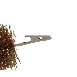FEERIC LIGHTS Lot de 4 sapins sur pince (H15 cm) Forêt enchantée Marron Best