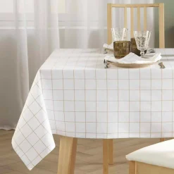douceur d'intu017drieur Lot de 3 serviettes coton (40 x 40 cm) Axel Blanc Discount