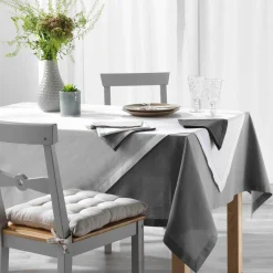DOUCEUR D'INTERIEUR Lot de 3 serviettes coton (40 x 40 cm) Charline Blanc Clearance