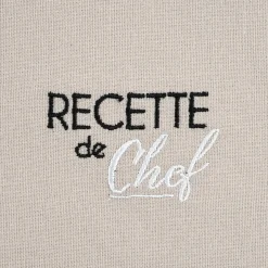 LOVELY CASA Lot de 2 serviettes coton (40 x 40 cm) Duo s Beige Outlet