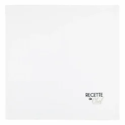 LOVELY CASA Lot de 2 serviettes coton (40 x 40 cm) Duo s Beige Outlet