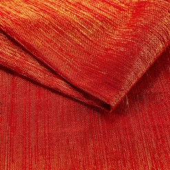 DOUCEUR D'INTERIEUR Lot de 3 serviettes coton (40 x 40 cm) Elegancia Rouge Online