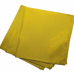 DOUCEUR D'INTERIEUR Lot de 3 serviettes (40 x 40 cm) Essentiel miel Jaune Best