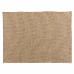 DOUCEUR D'INTERIEUR Lot de 2 sets de table jute (33 x 45 cm) Leny Beige