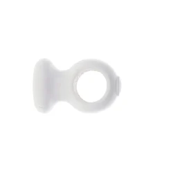 LUANCE Lot de 2 supports plafond bois (L50 / D28 mm) Nils Blanc Best