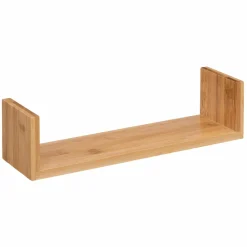 ATMOSPHERA Lot de 3 étagères bambou (L22-32-42 cm) Fixy Naturel