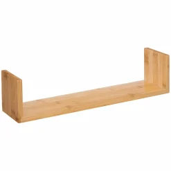 ATMOSPHERA Lot de 3 étagères bambou (L22-32-42 cm) Fixy Naturel