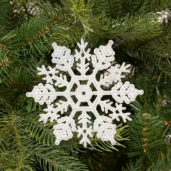 KAEMINGK Lot de 12 étoiles de Noël à suspendre (H10 cm) Morzine Blanc Online