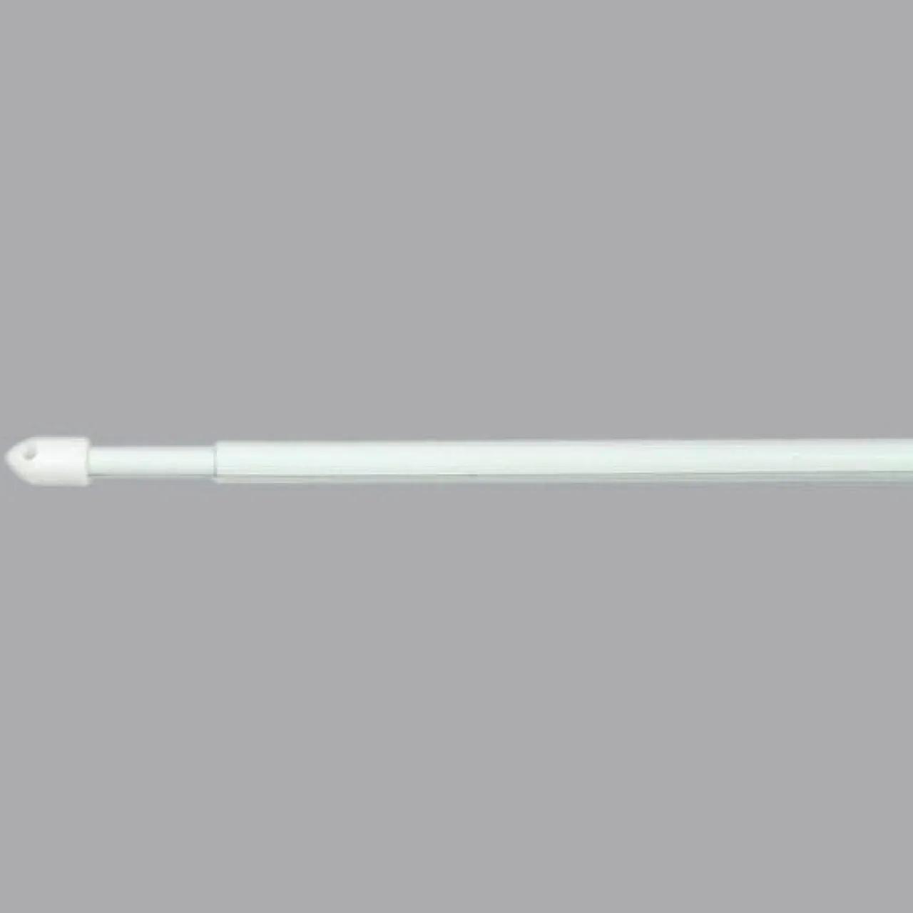 LUANCE Lot de 2 tringles extensibles rondes (60 à 80 cm) Blanc Best