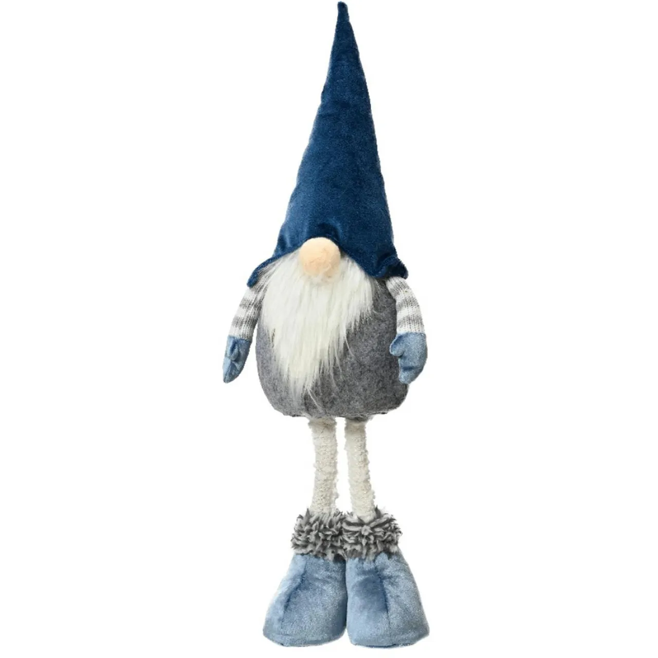 KAEMINGK Lutin de Noël (H50 cm) Hugues chapeau pointu Bleu Sale
