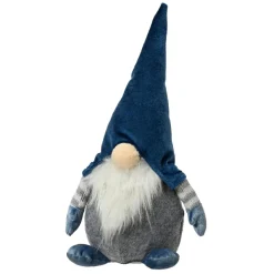 KAEMINGK Lutin de Noël (H30 cm) Hugues chapeau pointu Bleu Online