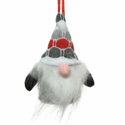 KAEMINGK Lutin de Noël à suspendre (H12 cm) Eliott Gris Clearance