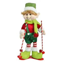 CHRISTMAS DREAM Lutin farceur en ski (H45 cm) Martin Multicolore Best
