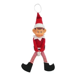 CHRISTMAS DREAM Lutin farceur (H65 cm) Emile les mains scratchées Rouge Best