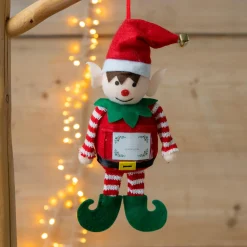 FEERIC LIGHTS Lutin farceur à suspendre (H20 cm) Garçon Mignon Multicolore Sale
