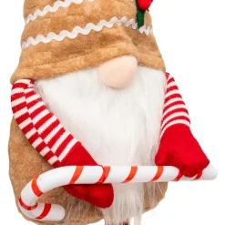 JJA Lutin jambes téléscopiques (H80 cm) Gourmand Pain d'épices Marron clair Discount