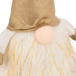 JJA Lutin lumineux à piles (H40 cm) Rémi et bonnet Dé Or