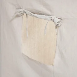 ATMOSPHERA Maison enfant bois et tissu (H116 cm) Safari Beige Hot