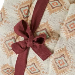 Atmosphera, cru017dateur d'intu017drieur Matelas de sol coton (60 x 120 cm) Ikat Beige Hot