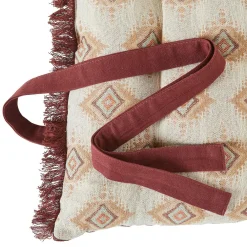 Atmosphera, cru017dateur d'intu017drieur Matelas de sol coton (60 x 120 cm) Ikat Beige Hot