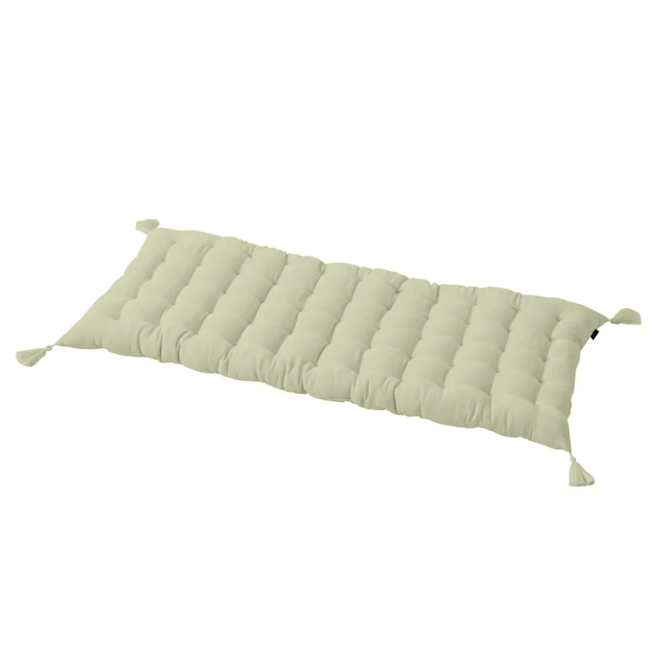 EMINZA Matelas de sol gaze de coton (60 x 120 cm) Gaïa Vert tilleul