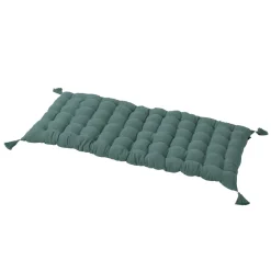 EMINZA Matelas de sol gaze de coton (60 x 120 cm) Gaïa Bleu canard Hot