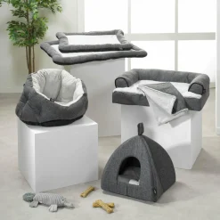 LOVE STORY Matelas pour chat et chien Cocoon L70 cm Anthracite Online