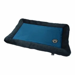 LOVE STORY Matelas pour chat et chien Patchy L70 cm /Charbon Bleu Sale