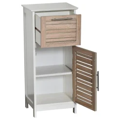 TENDANCE Meuble bas de salle de bain (37 x H83 cm) Stockholm Bois Discount