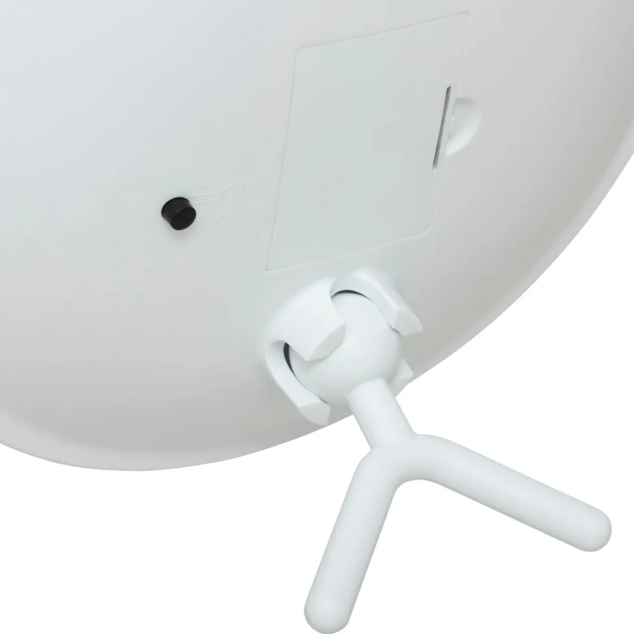 5 Five Simply Smart Miroir grossissant à poser LED (D18,3 cm) Nota Blanc Best