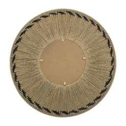 EMINZA Miroir mural rond en corde (D65 cm) Tuvalu Naturel Clearance