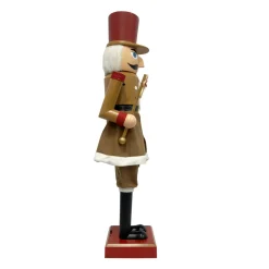 EMINZA Musicien Casse-noisette (H154 cm) musical et animé Cookie Marron