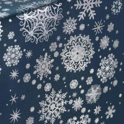 DOUCEUR D'INTERIEUR Nappe de Noël rectangulaire (150 x 300 cm) Constellation Bleu Clearance