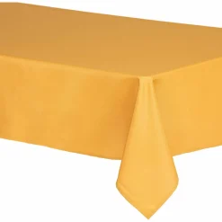 ATMOSPHERA Nappe rectangulaire anti tache (140 x 240 cm) Mina Jaune ocre Sale