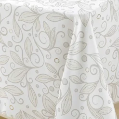 douceur d'intu017drieur Nappe rectangulaire anti tache (145 x 240 cm) Leya Beige Outlet