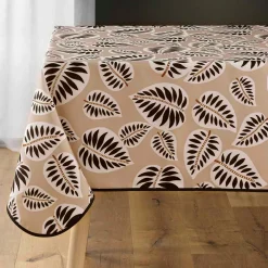 DOUCEUR D'INTERIEUR Nappe rectangulaire anti tache (150 x 200 cm) Alma e Noir Best