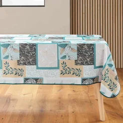 douceur d'intu017drieur Nappe rectangulaire anti tache (150 x 240 cm) Faya Vert sauge Sale