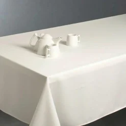 ATMOSPHERA Nappe rectangulaire anti tache (150 x 300 cm) Lina Ivoire Outlet